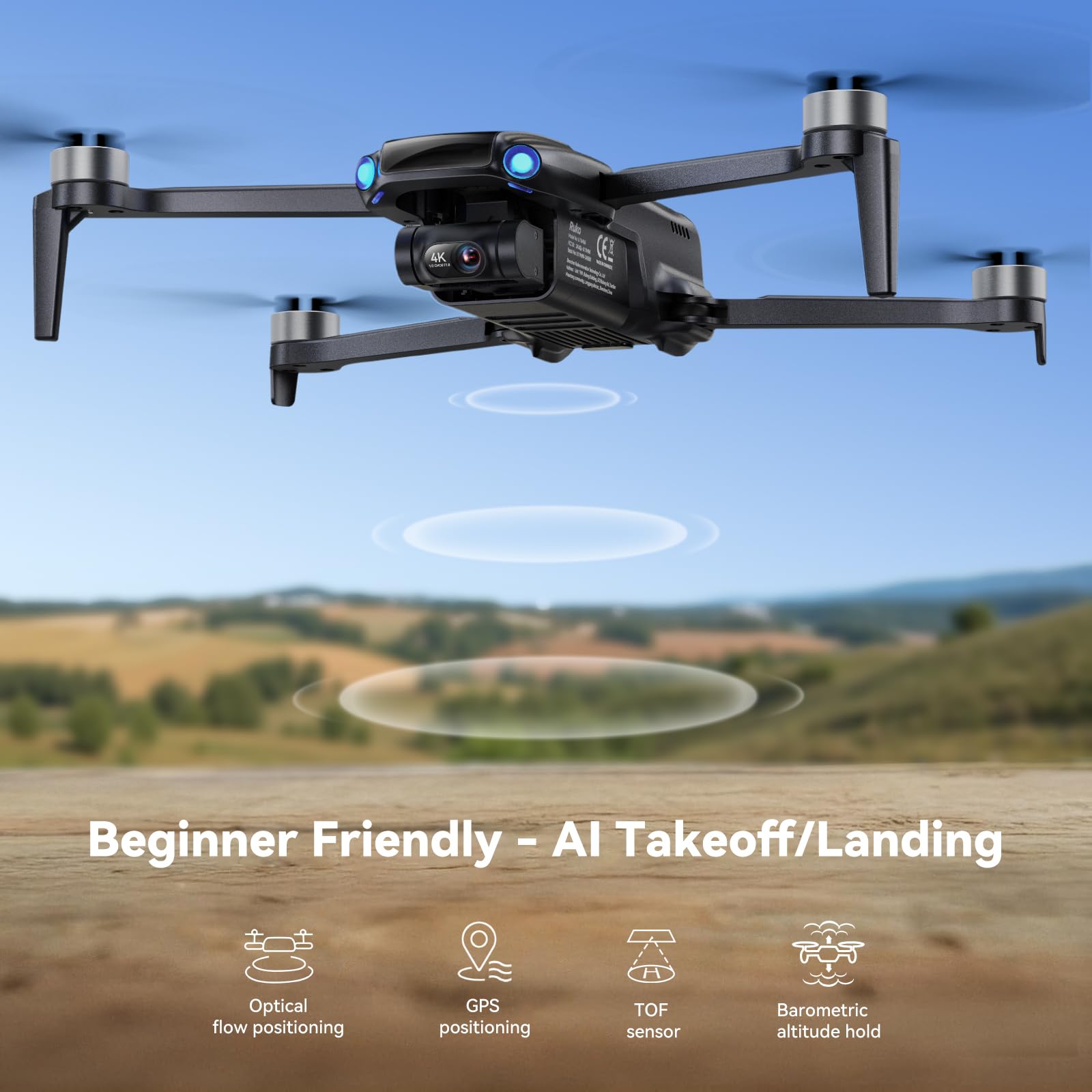 Ruko Drone with Camera for Adults 4K Video & 8K Photo, 96 Mins Flight Time