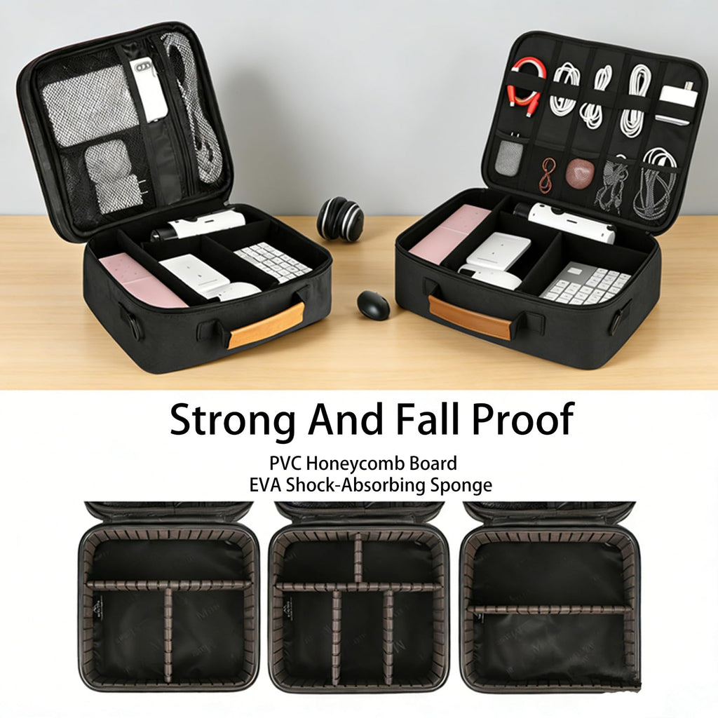 Extra Large Electronics Organizer Travel Case