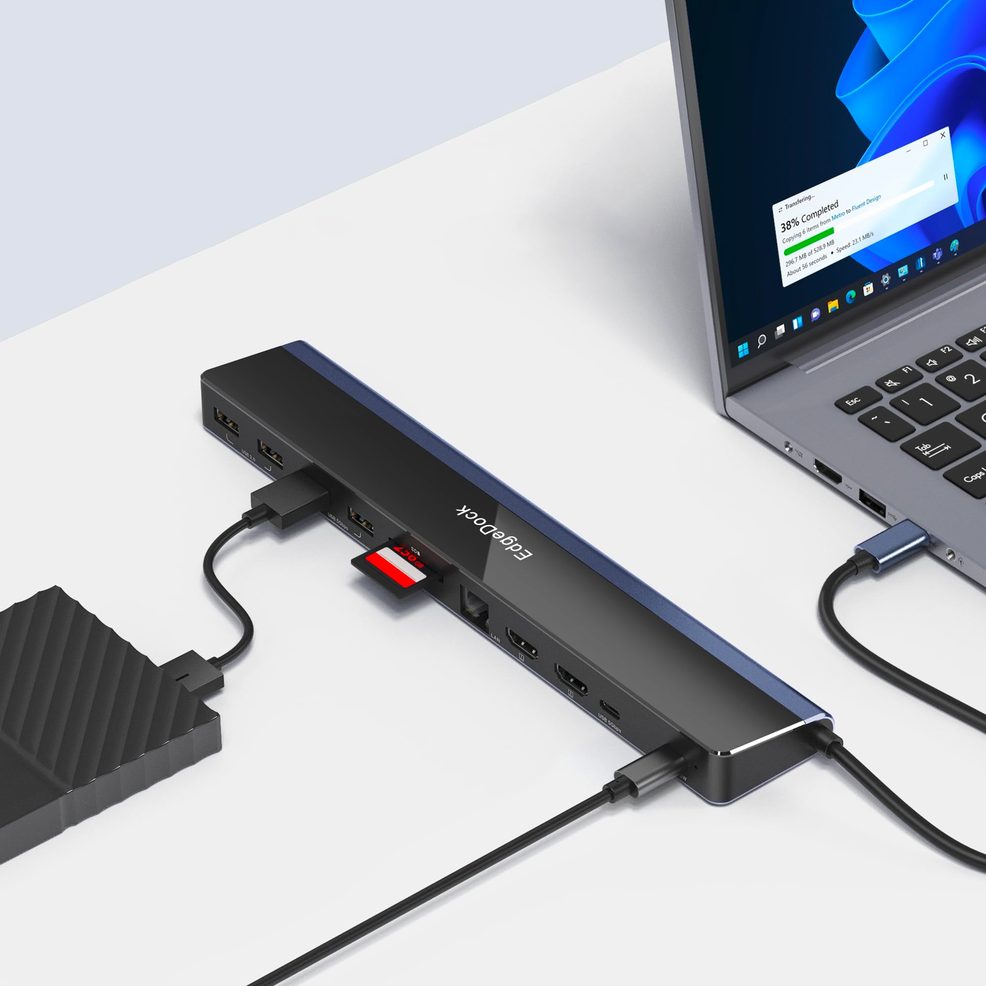 EdgeDock 1 12-in-1 Laptop Docking Station