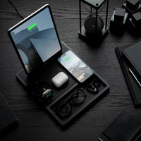 Quad Tray - 4-in-1 MagSafe Magnetic Wireless Charger with iPad Stand Support