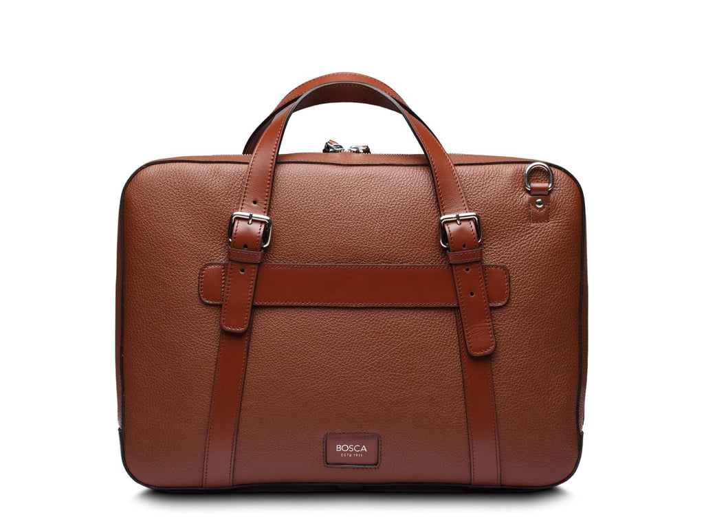 Bosca Monfrini Parker Full -Zip Brief Bag
