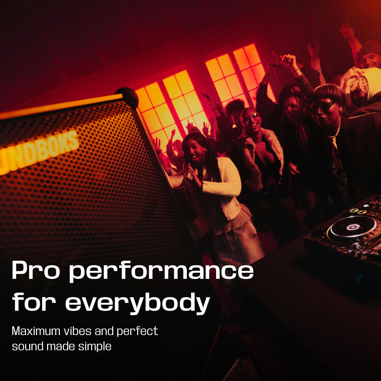 Portable Bluetooth Party Speaker with 40-Hour Battery