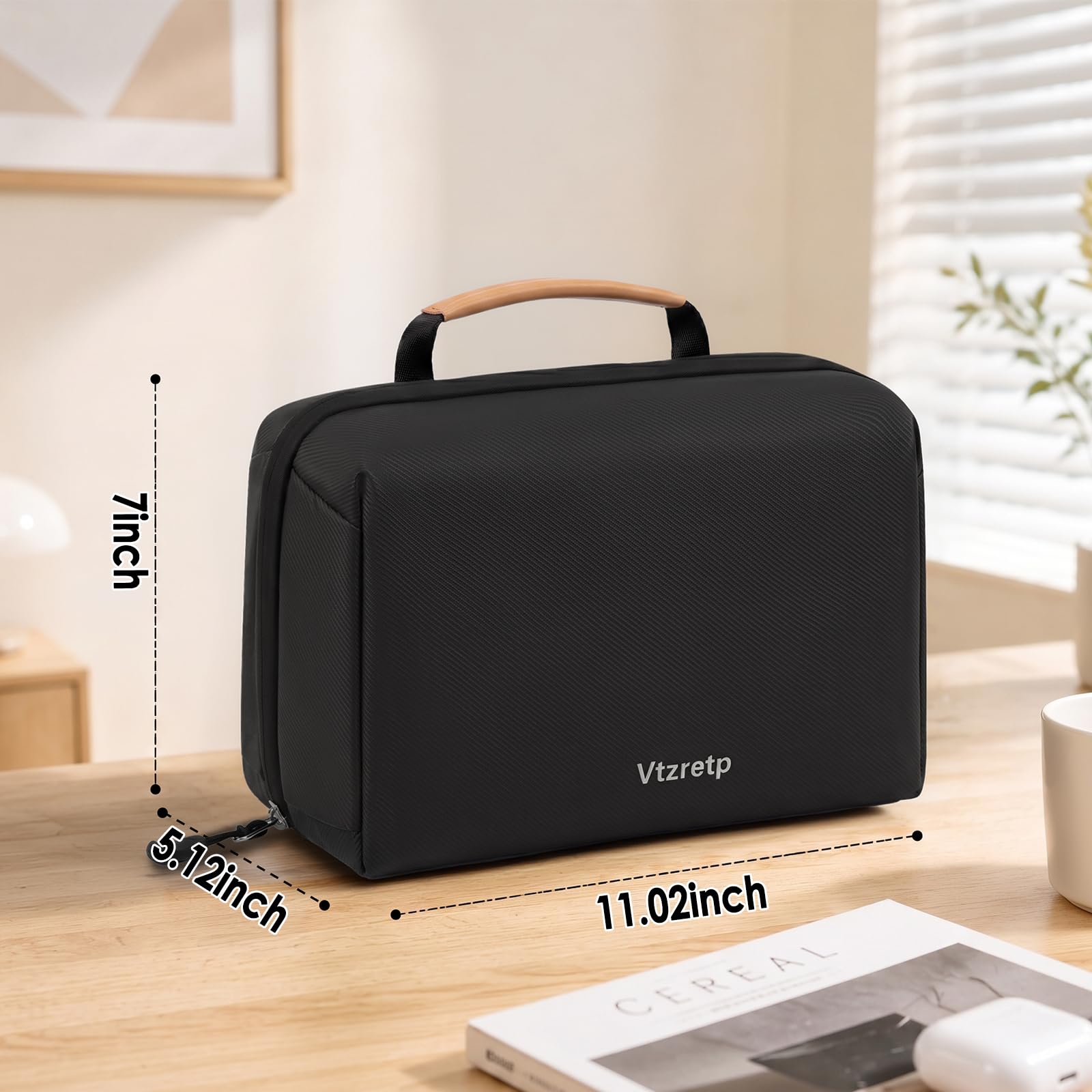 Water-Resistant Electronics Organizer Travel Case