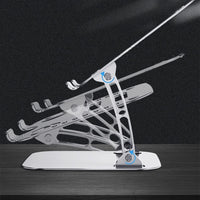 Adjustable Aluminum Laptop Stand for Desk & Bed