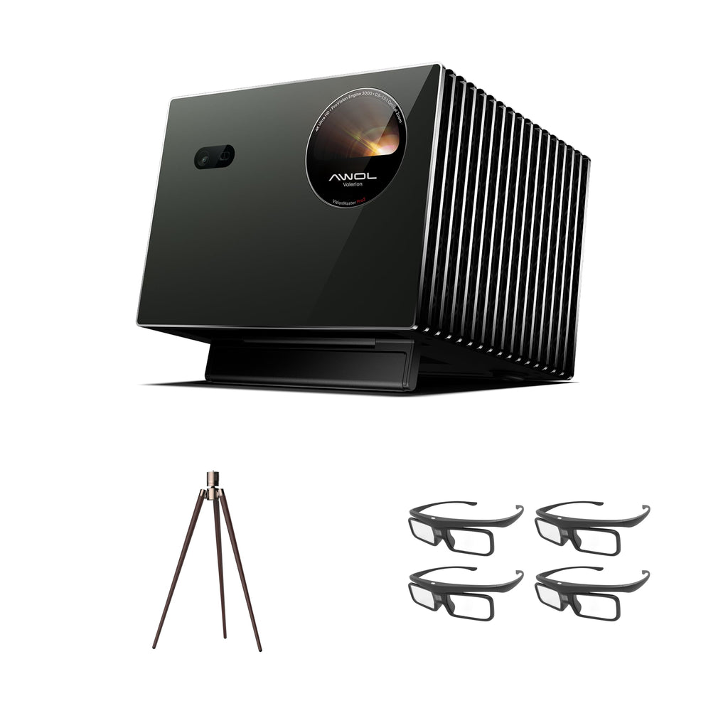 AWOL Valerion Projector with Stand and Glasses