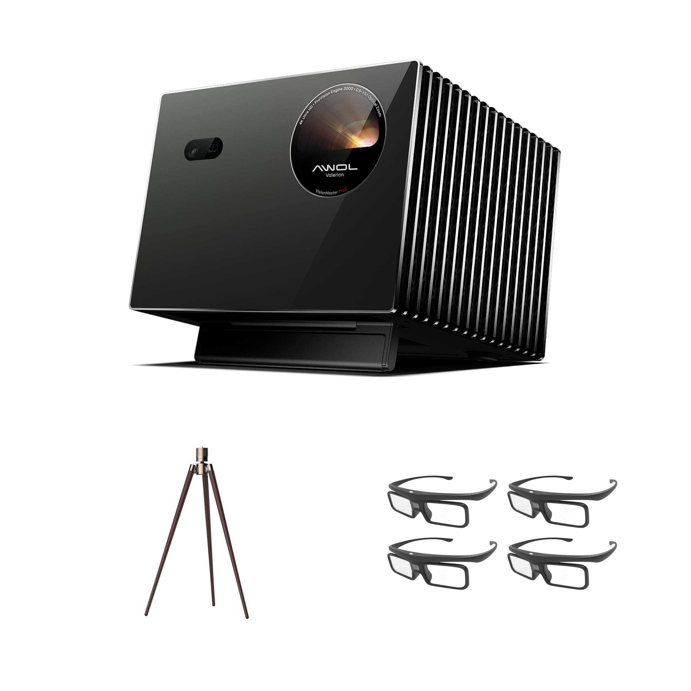 AWOL Valerion Projector with Stand and Glasses