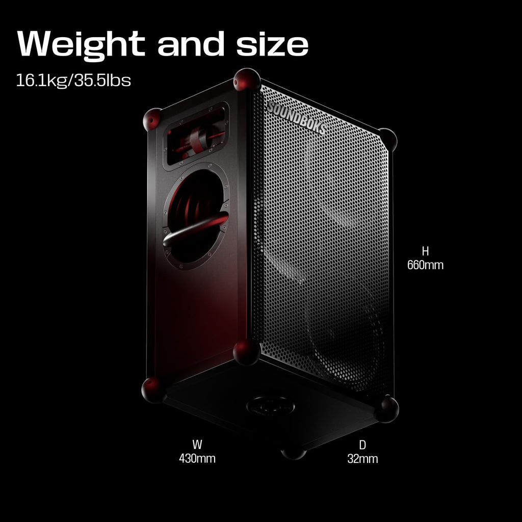 Portable Bluetooth Party Speaker with 40-Hour Battery