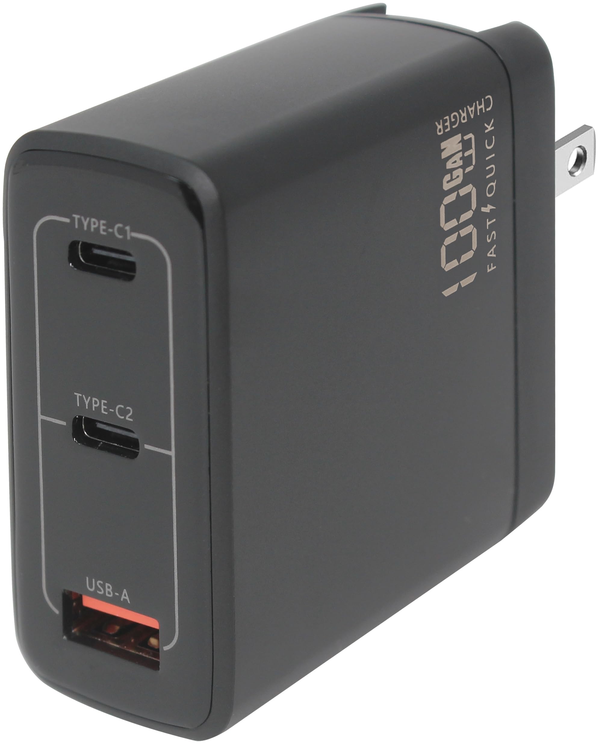 67W/100W GaN USB-C Fast Charger with USB-A