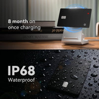 Ultra-Slim Rechargeable Wallet Tracker Card