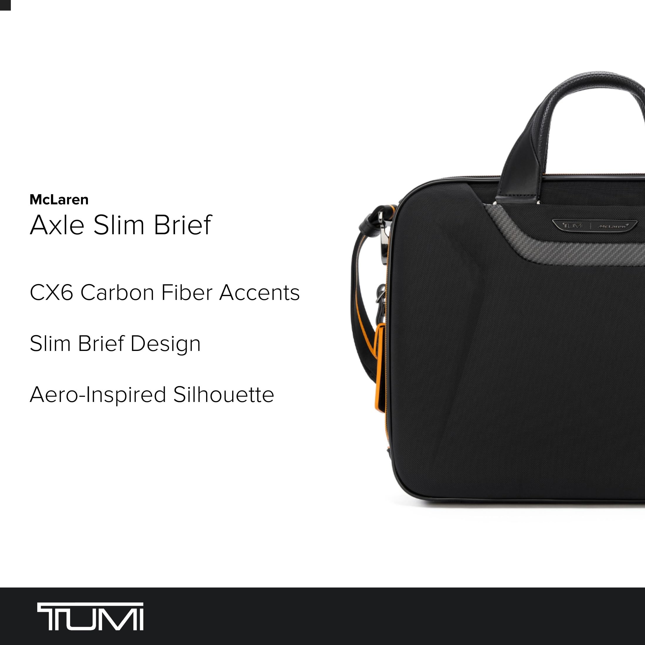 TUMI McLaren Axle Slim Laptop Brief, for Men