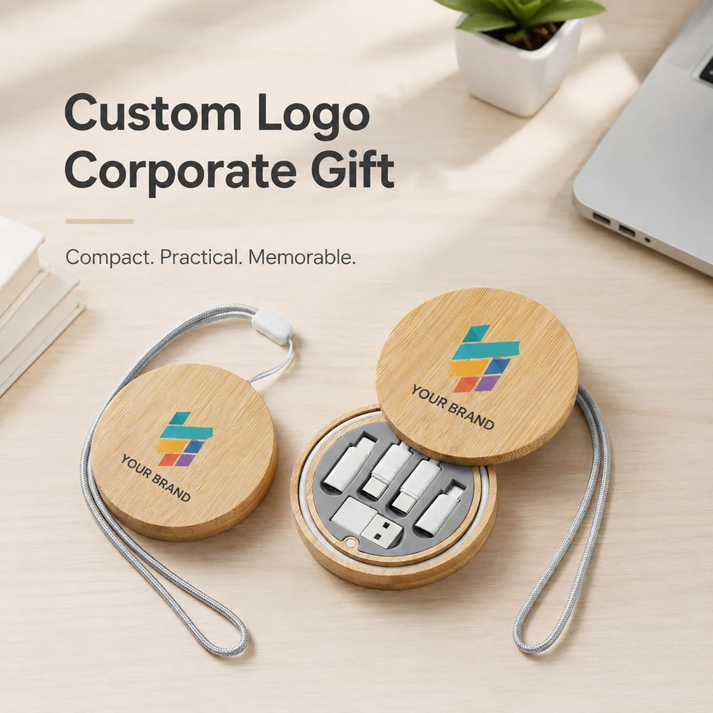 5-in-1 60W Bamboo Fast Charging Cable Kit