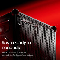 Portable Bluetooth Party Speaker with 40-Hour Battery
