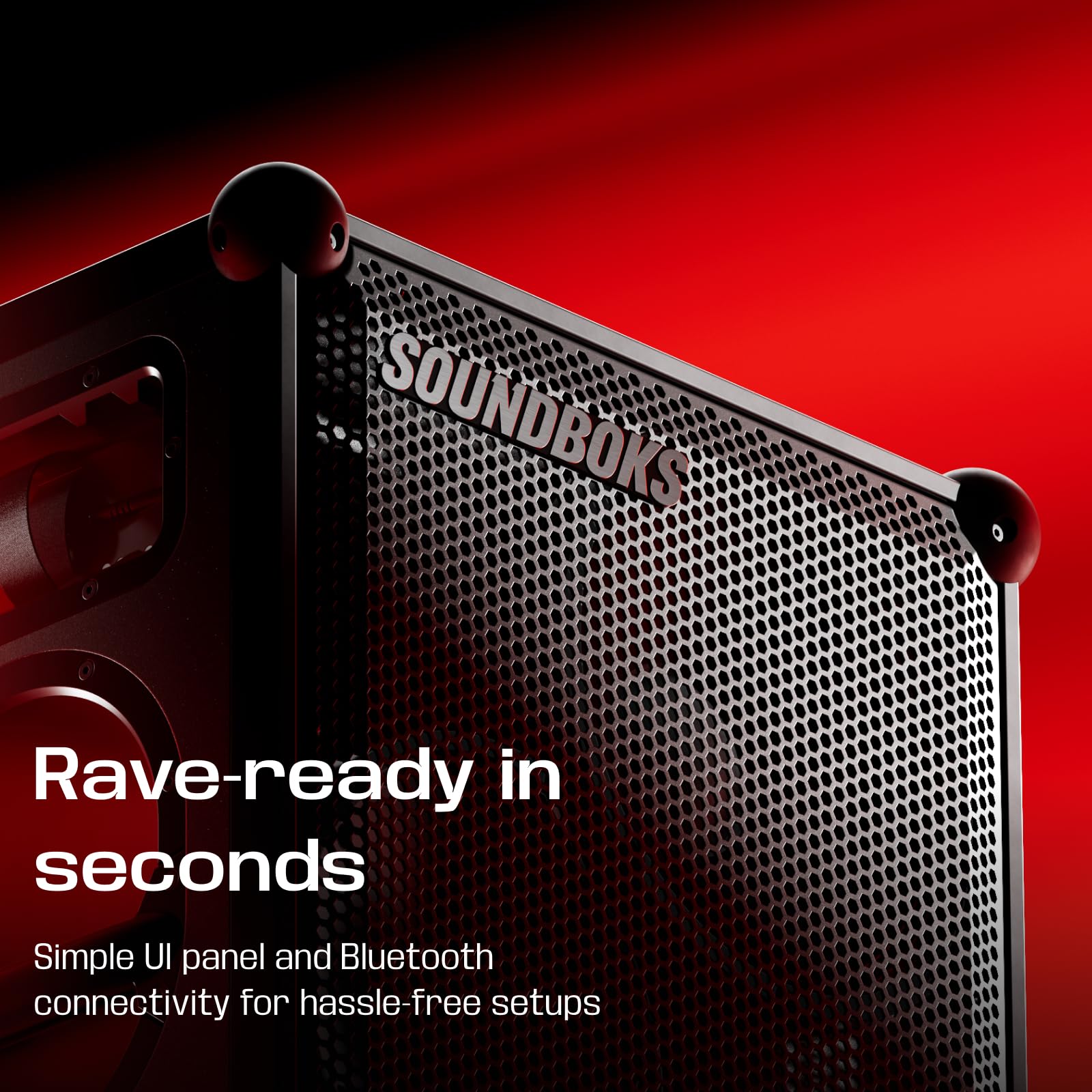 Portable Bluetooth Party Speaker with 40-Hour Battery