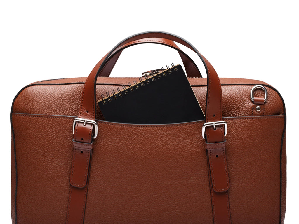 Bosca Monfrini Parker Full -Zip Brief Bag