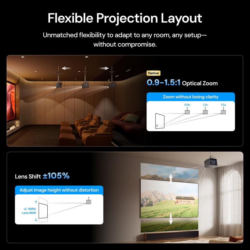 AWOL Valerion Projector with Stand and Glasses