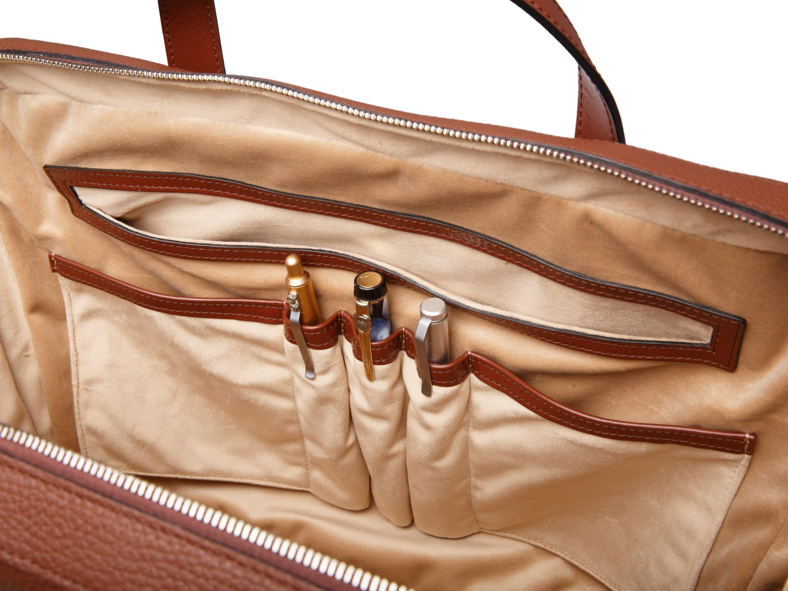 Bosca Monfrini Parker Full -Zip Brief Bag