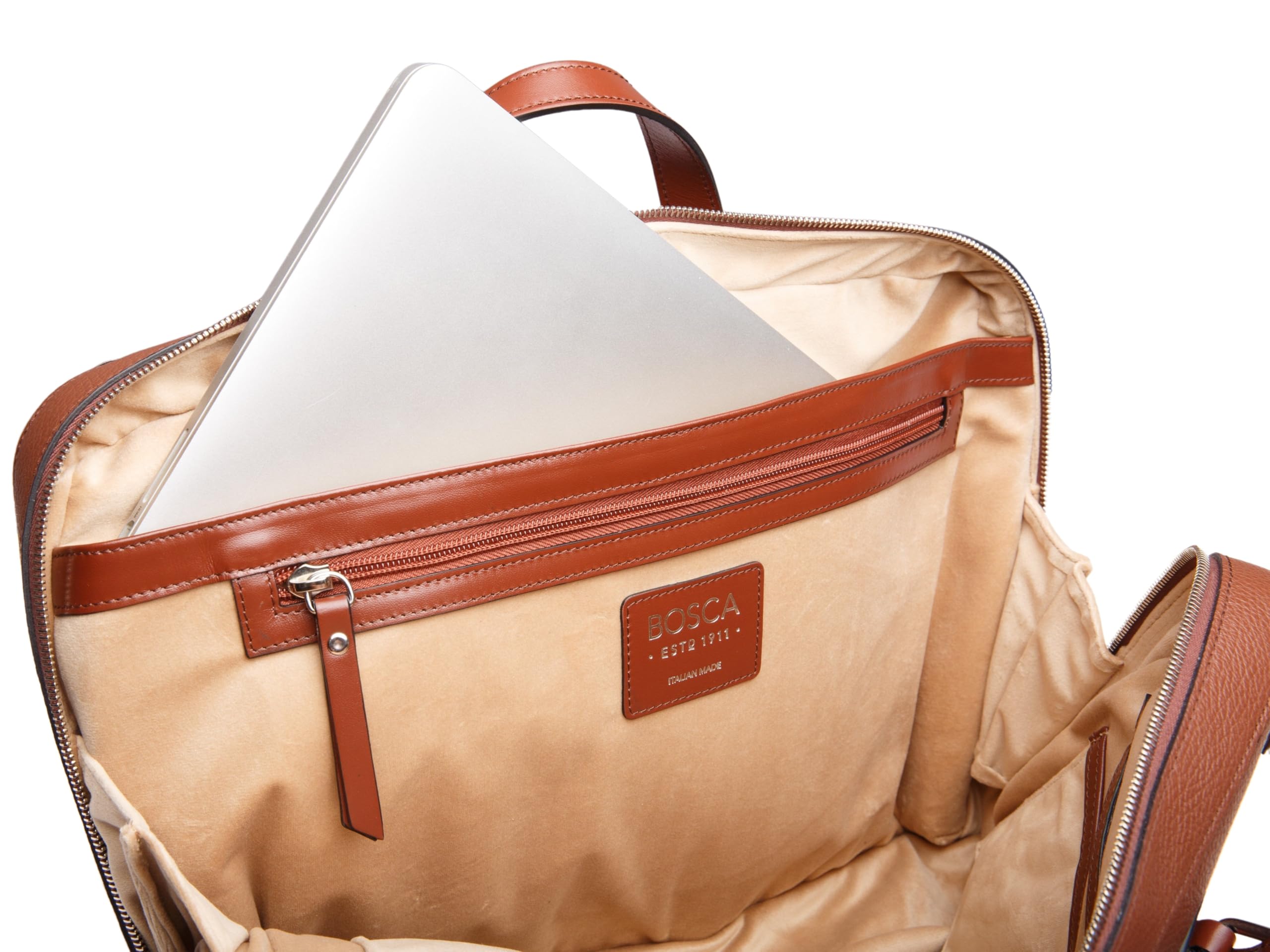Bosca Monfrini Parker Full -Zip Brief Bag