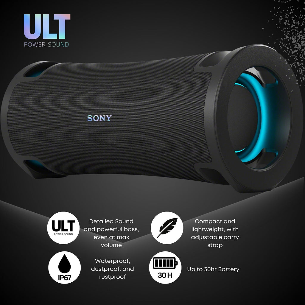 Sony ULT Field 7 SRSULT70 Wireless Portable X-Balanced (Stereo Pair, Black)