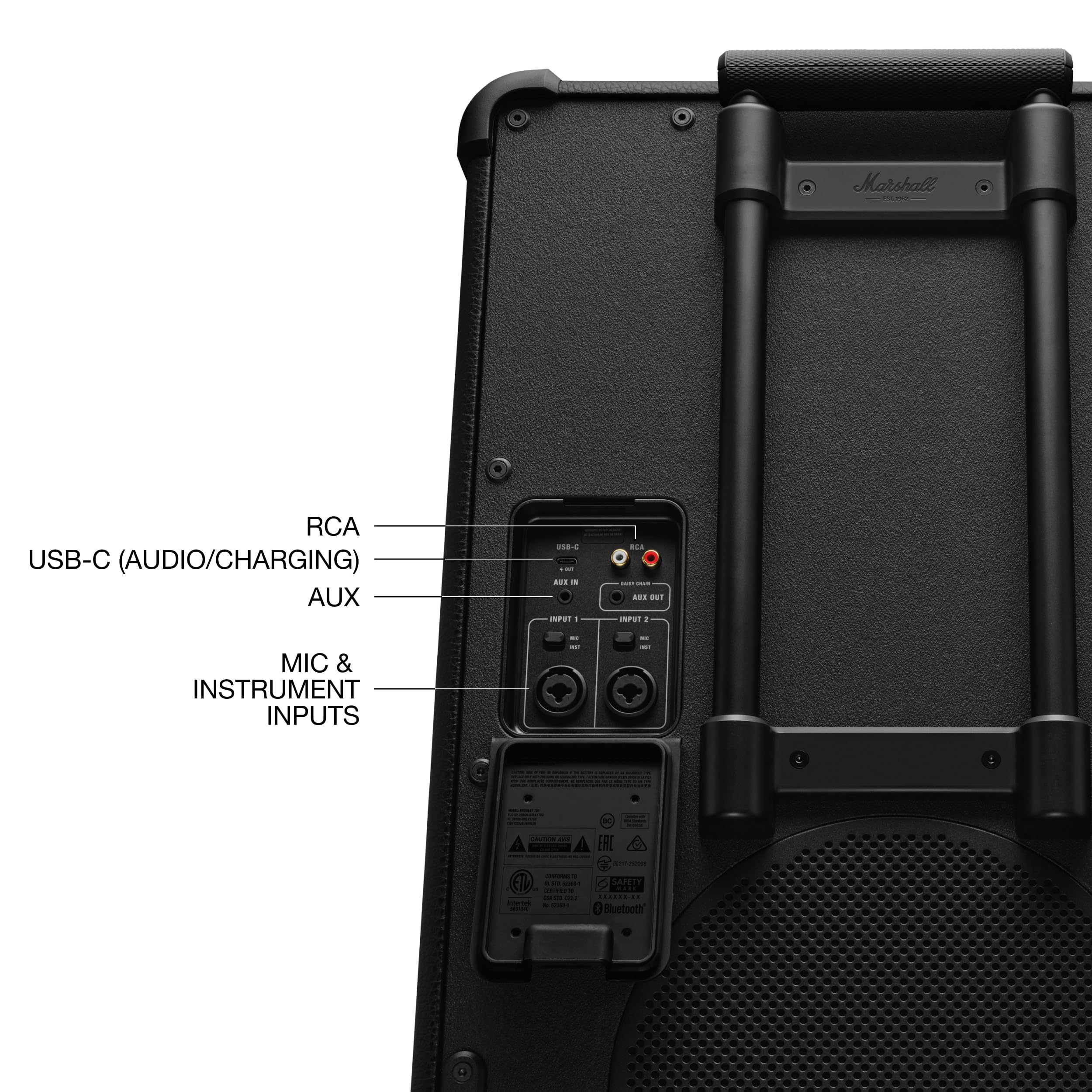 Portable Wireless Party Speaker with LED Lights